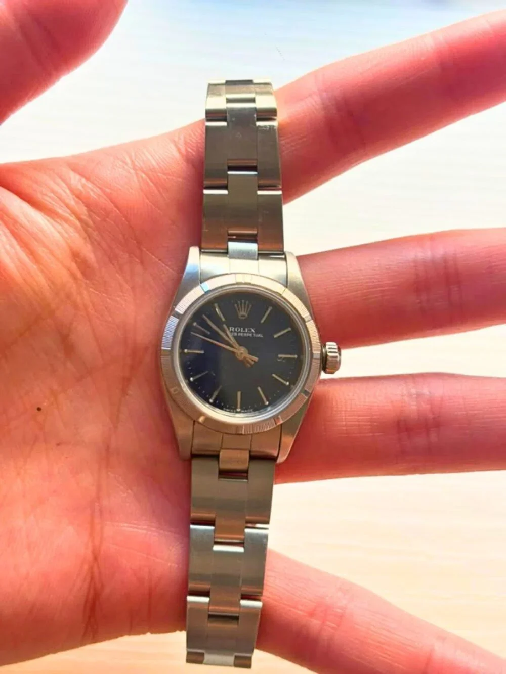 Rolex authentic stainless